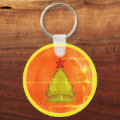 Porte-clés Joli Porte - clé d'arbre de Noël (Recto)