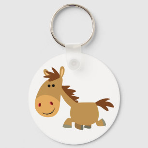 Porte-clés Joli Porte - clé de Cheval de Cartoon Doux