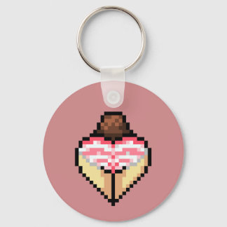 Porte-clés Joli Porte - clé de shimapan rose