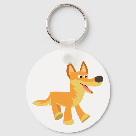 Porte-clés Joli Porte - clé Dingo Cartoon (Recto)