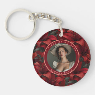 Porte-clés Joli souvenir émotionnel Fleur de Lys