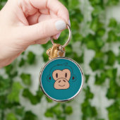 Porte-clés Joli visage de singe de bébé (Main)