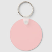 Porte-clés Joli visage rose et noir (Verso)