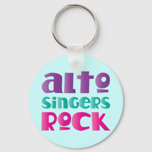Porte-clés Jolie Alto Singers Rock Cadeau