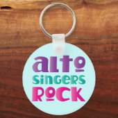 Porte-clés Jolie Alto Singers Rock Cadeau (Recto)