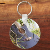 Porte-clés Jolie basse guitare (Recto)