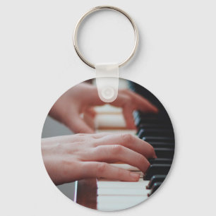 Porte-clés Jolie conception de piano