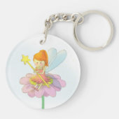 Porte-clés Jolie et Colorée Fée (Dos)