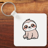 Porte-clés Jolie fente rose (Recto)