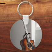 Porte-clés Jolie guitare (Recto)