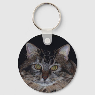 Porte-clés Jolie Maine Coon Cat