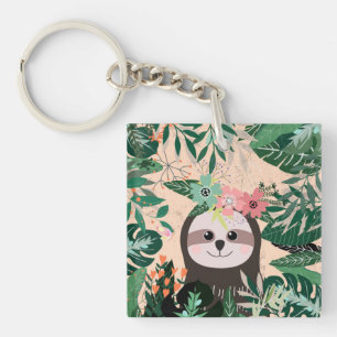 Porte-clés Jolie Sloth