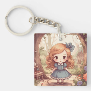 Porte-clés Jolies Aventures d'Alice au Pays des Merveilles Ar