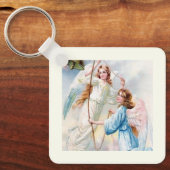 Porte-clés Jolis Anges Avec Cloche (Recto)