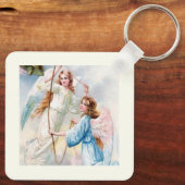 Porte-clés Jolis Anges Avec Cloche (Verso)