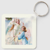 Porte-clés Jolis Anges Avec Cloche (Dos)