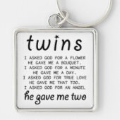 Porte-clés Jolis Jumeaux (Devant)