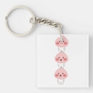 Porte-clés Jolis triplés apeach
