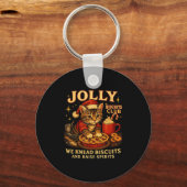 Porte-clés Jolly Biscuits Club We Knead Cat Xmas  (Recto)