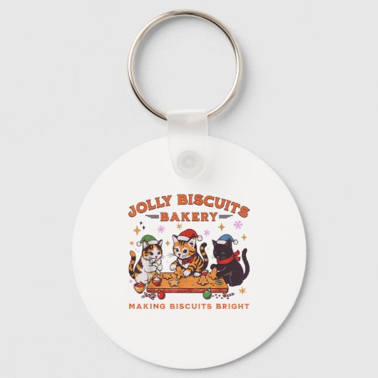 Porte-clés Jolly Christmas Biscuits Bakery Baking Crew Xmas C (Recto)