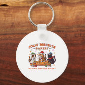 Porte-clés Jolly Christmas Biscuits Bakery Baking Crew Xmas C (Recto)