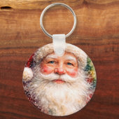 Porte-clés Jolly Christmas Santa Portrait (Recto)