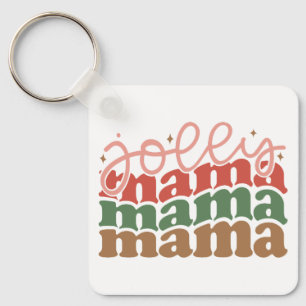 Porte-clés Jolly Mama Retro Vacances de Noël Super