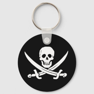 Porte-clés Jolly roger  Pirate Porte - clé