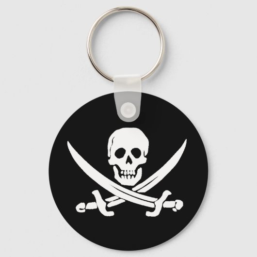 Porte-clés Jolly roger  Pirate Porte - clé (Recto)