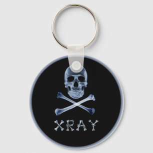Porte-clés Jolly roger RADIOLOGIE Drapeau XRAY PIRATE