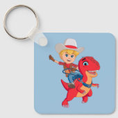 Porte-clés Jon et Blitz | Dino Ranch (Recto)
