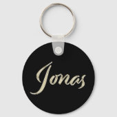Porte-clés Jonas Whitegold Button (Recto)