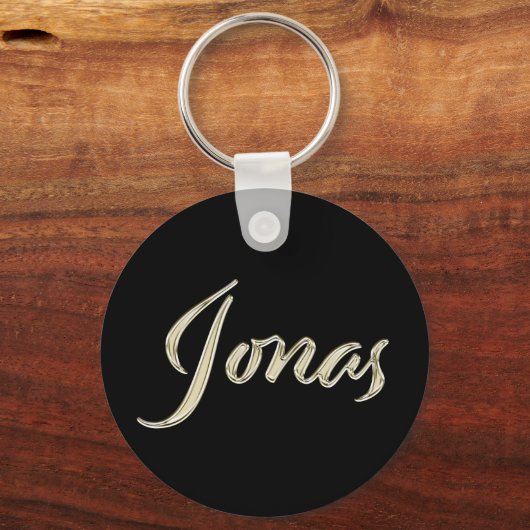 Porte-clés Jonas Whitegold Button (Recto)
