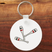 Porte-clés Jonglage de pins (Recto)