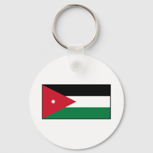 Porte-clés Jordanie - Drapeau jordanien