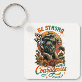 Porte-clés Joshua 1:9 (Recto)