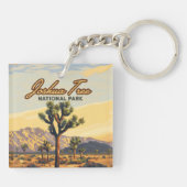 Porte-clés Joshua Tree National Park California Desert (Dos)
