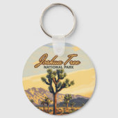 Porte-clés Joshua Tree National Park California Desert (Verso)