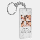 Porte-clés Jote First Mothers Day Photo moderne Collage (Devant gauche)