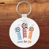Porte-clés Jote Jump de joie citer drôle (Recto)
