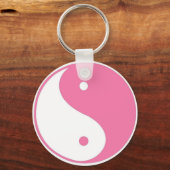 Porte-clés Jote rose Yin Yang porte - clé (Recto)