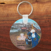 Porte-clés joue de dessin animé, les temps changent (Recto)