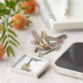 Porte-clés Jouer à la guitare est toujours une bonne idée. (Côté)