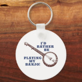 Porte-clés Jouer à mon banjo (Recto)