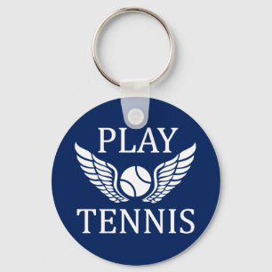 Porte-clés Jouer au tennis