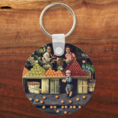 Porte-clés Jouet et oranges (Recto)