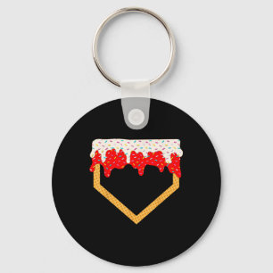 Porte-clés Jouets de baseball Accueil Plate Ice Crème Sprinki