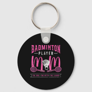 Porte-clés Joueur Badminton Maman L'Idole Racquet Sport Badmi