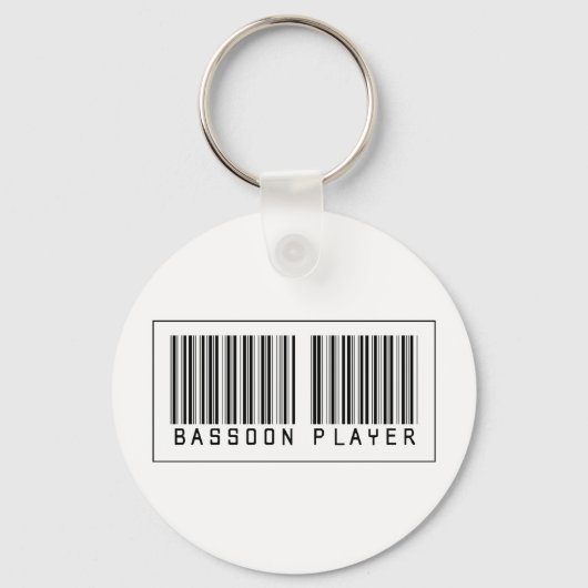 Porte-clés Joueur Bassoon Code Barsoon (Recto)