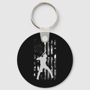 Porte-clés Joueur de baseball Cadeaux Ados garçons Hommes Dra